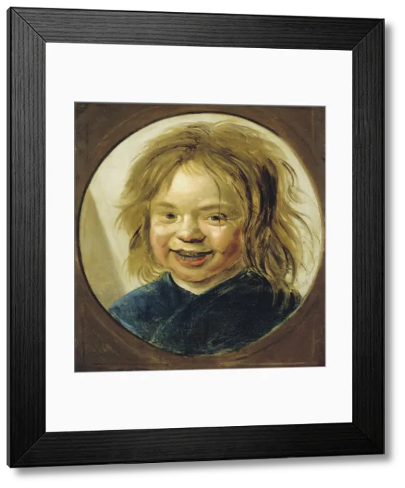 Framed Print : Laughing Boy, 17th century. Creator: Unknown Framed Print : Laughing Boy, 17th century. Creator: Unknown
