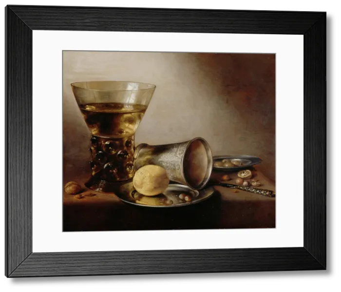 Framed Print : Still Life with Roemer, 1644. Creator: Pieter Claesz Framed Print : Still Life with Roemer, 1644. Creator: Pieter Claesz