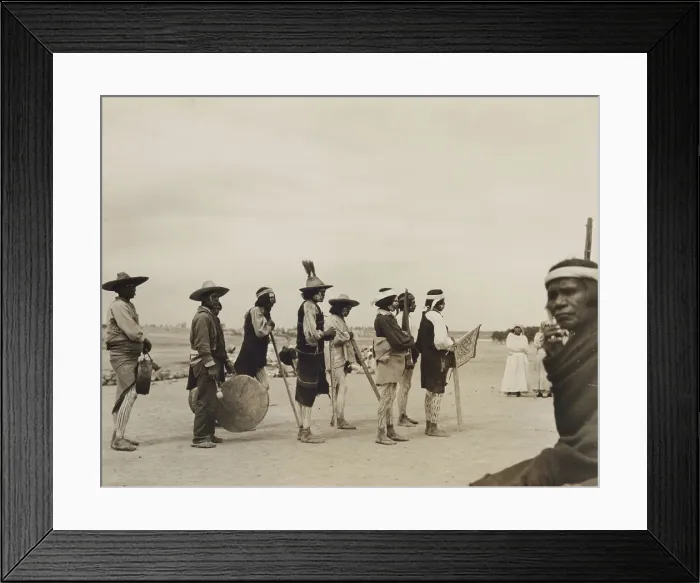 Framed Print : Untitled (Outdoor Parade, New Mexico), c.between 1920 and 1940. Creator: Guillermo Bravo Framed Print : Untitled (Outdoor Parade, New Mexico), c.between 1920 and 1940. Creator: Guillermo Bravo