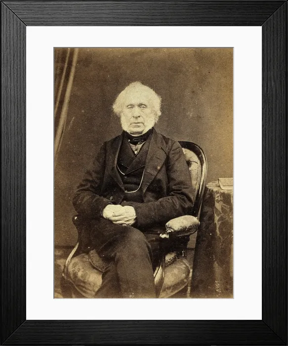 Framed Print : Sir David Brewster. Creator: Unknown Framed Print : Sir David Brewster. Creator: Unknown
