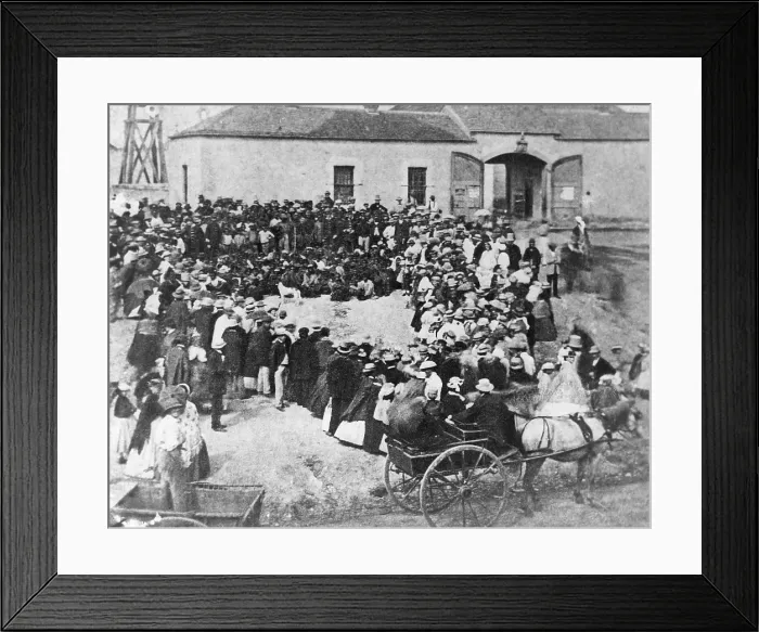 Framed Print : 'Blanket Day', Queen Victoria's birthday celebrations, 24 May 1863. Creator: Unknown. 'Blanket Day', Queen Victoria's birthday celebrations, 24 May 1863 Framed Print : 'Blanket Day', Queen Victoria's birthday celebrations, 24 May 1863. Creator: Unknown. 'Blanket Day', Queen Victoria's birthday celebrations, 24 May 1863