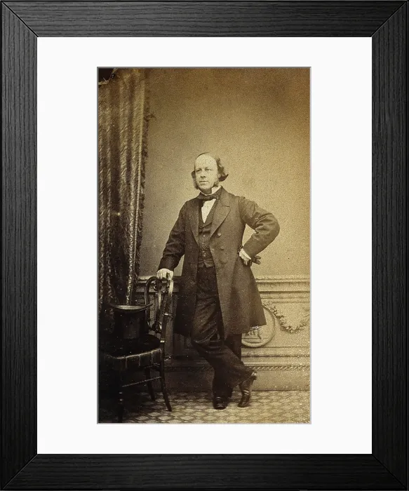 Framed Print : John Braxton Hicks. Creator: Unknown Framed Print : John Braxton Hicks. Creator: Unknown