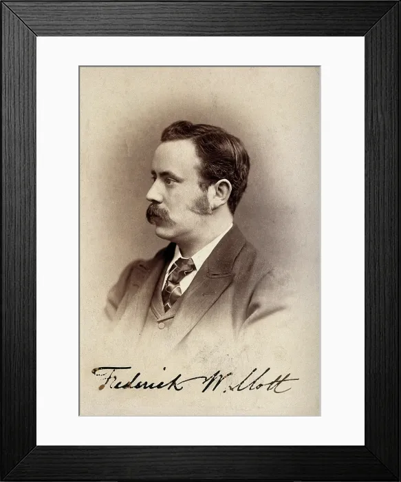 Framed Print : Frederick Walker Mott. Creator: Unknown