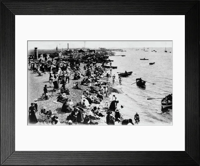 Framed Print : Southsea from Clarence Pier, Hampshire. Creator: Unknown Framed Print : Southsea from Clarence Pier, Hampshire. Creator: Unknown