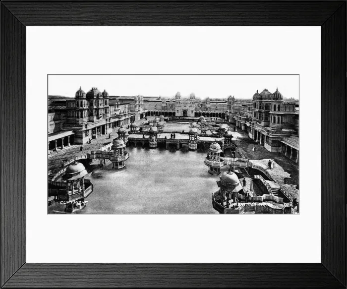 Framed Print : Court of Honour from Congress Hall - Franco-British exhibition, London 1908. Creator: Unknown Framed Print : Court of Honour from Congress Hall - Franco-British exhibition, London 1908. Creator: Unknown