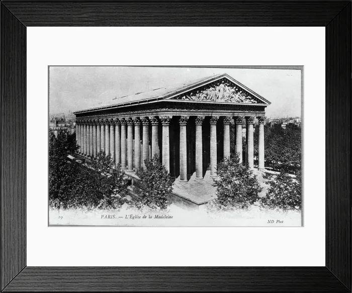 Framed Print : Paris - L'Eglise de la Madeleine. Creator: Unknown. Paris - L'Eglise de la Madeleine. Creator: Unknown Framed Print : Paris - L'Eglise de la Madeleine. Creator: Unknown. Paris - L'Eglise de la Madeleine. Creator: Unknown