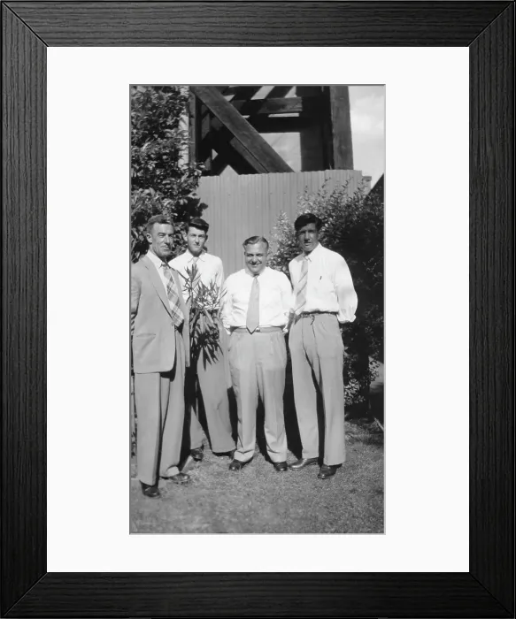 Framed Print : ANZ Bank, Formerly - Bank of Australasia, Warwick, Queensland, 1955. Creator: Jack Bain Framed Print : ANZ Bank, Formerly - Bank of Australasia, Warwick, Queensland, 1955. Creator: Jack Bain