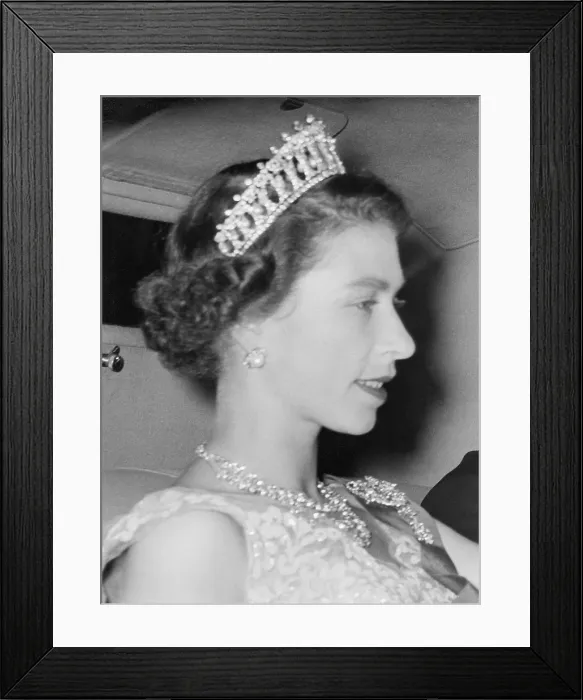 Framed Print : Queen Elizabeth's and Prince Phillip's first Royal visit to Brisbane, Queensland, Australia, 1954 Framed Print : Queen Elizabeth's and Prince Phillip's first Royal visit to Brisbane, Queensland, Australia, 1954