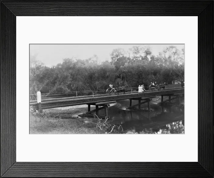 Framed Print : Marson's Crossing, Brisbane River, 1925. Creator: Jack Bain. Marson's Crossing, Brisbane River, 1925. Creator: Jack Bain Framed Print : Marson's Crossing, Brisbane River, 1925. Creator: Jack Bain. Marson's Crossing, Brisbane River, 1925. Creator: Jack Bain