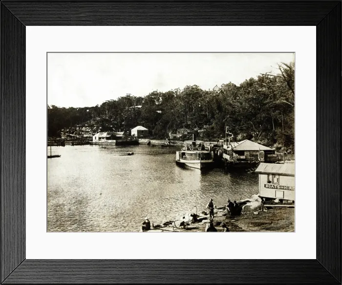 Framed Print : Mosman Bay, c1890. Creator: Unknown Framed Print : Mosman Bay, c1890. Creator: Unknown