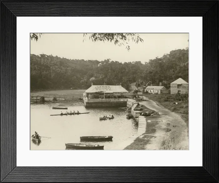 Framed Print : Mosman Bay, c1895. Creator: Unknown Framed Print : Mosman Bay, c1895. Creator: Unknown