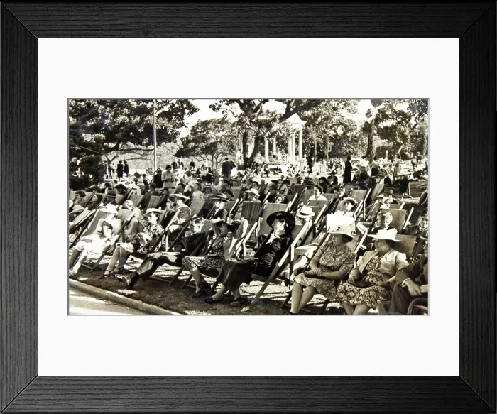 Framed Print : Concert at Balmoral, Mosman, c1930. Creator: Unknown Framed Print : Concert at Balmoral, Mosman, c1930. Creator: Unknown