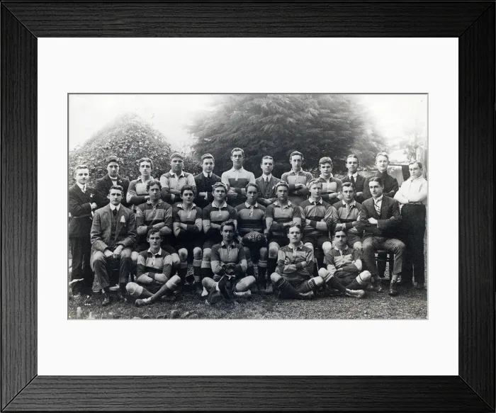 Framed Print : Mosman Junior Rugby Football Club, 1910. Creator: Unknown Framed Print : Mosman Junior Rugby Football Club, 1910. Creator: Unknown