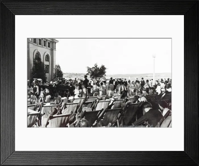 Framed Print : Concert at Balmoral, Mosman, c1930. Creator: Unknown Framed Print : Concert at Balmoral, Mosman, c1930. Creator: Unknown