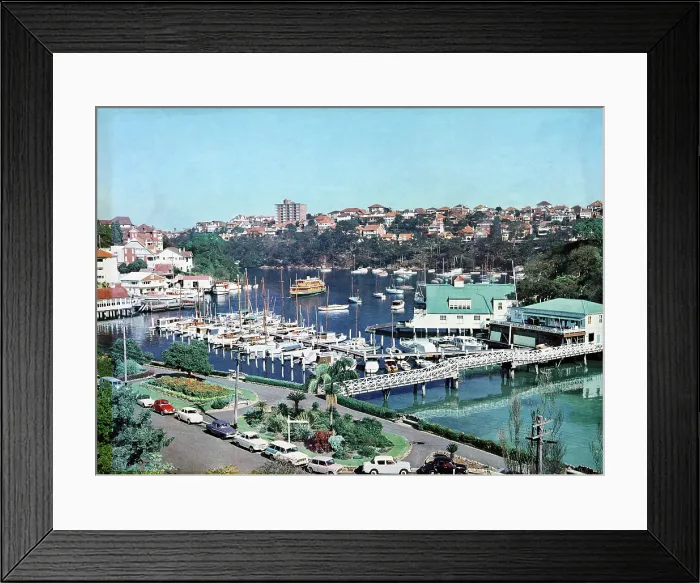 Framed Print : Mosman Bay, 1966. Creator: Unknown Framed Print : Mosman Bay, 1966. Creator: Unknown