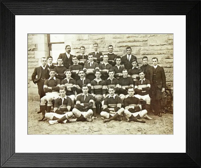 Framed Print : Mosman Bay Football Club, 1905. Creator: Unknown Framed Print : Mosman Bay Football Club, 1905. Creator: Unknown