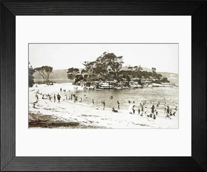 Framed Print : Rocky Point, Balmoral, c1920. Creator: Unknown Framed Print : Rocky Point, Balmoral, c1920. Creator: Unknown