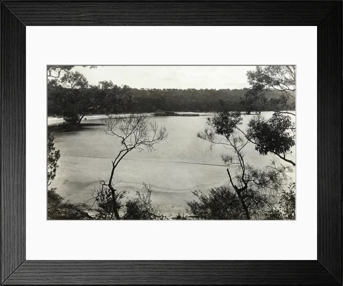 Framed Print : Hunters Beach, Balmoral, Mosman, c1900. Creator: Unknown Framed Print : Hunters Beach, Balmoral, Mosman, c1900. Creator: Unknown