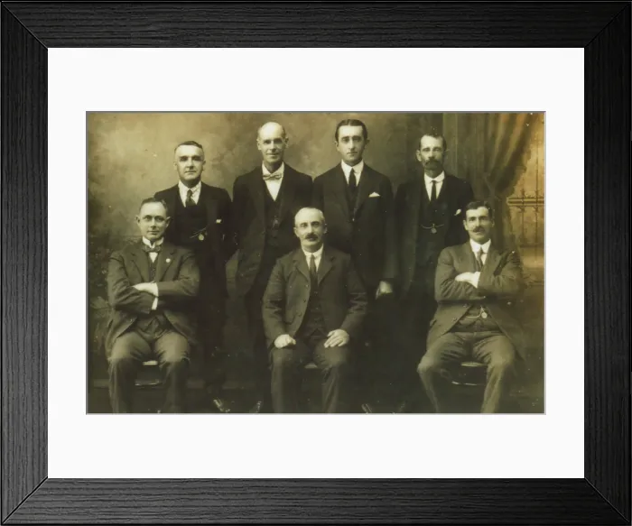 Framed Print : Executive Committee of the Metropolitan Miniature Rifle Clubs Union. Creator: Unknown Framed Print : Executive Committee of the Metropolitan Miniature Rifle Clubs Union. Creator: Unknown