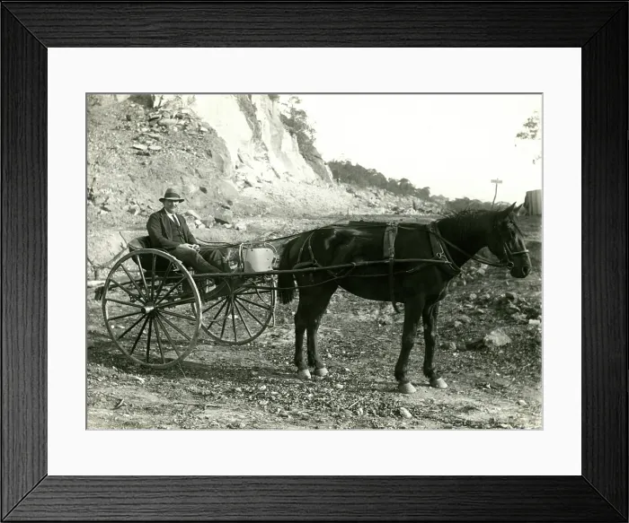 Framed Print : G. Sewell, Mosman Council overseer, c1920. Creator: Unknown Framed Print : G. Sewell, Mosman Council overseer, c1920. Creator: Unknown