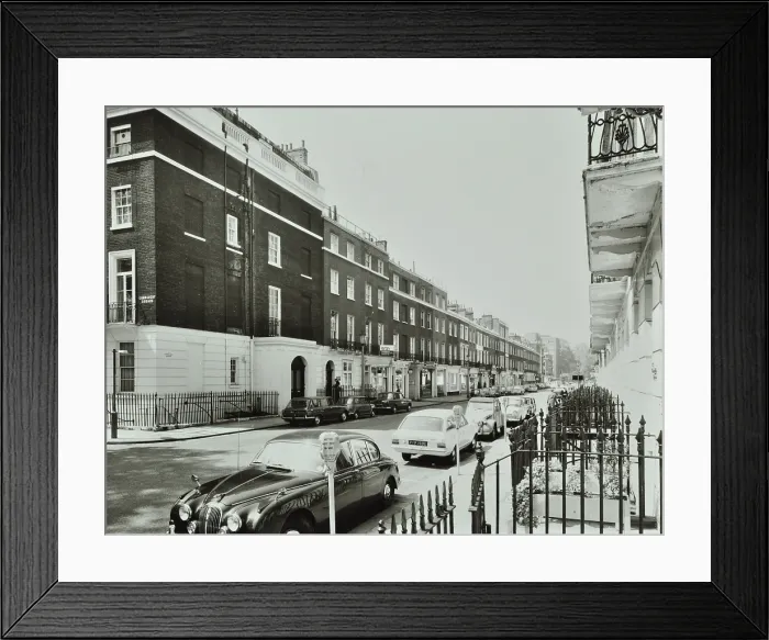 Framed Print : 7-59 Connaught Street, Westminster LB, London: front elevations, 1968. Creator: Unknown Framed Print : 7-59 Connaught Street, Westminster LB, London: front elevations, 1968. Creator: Unknown