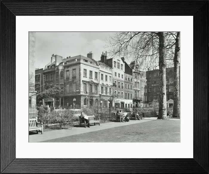 Framed Print : 12-17 Soho Square, Westminster LB, London: front elevations, 1964. Creator: Unknown Framed Print : 12-17 Soho Square, Westminster LB, London: front elevations, 1964. Creator: Unknown