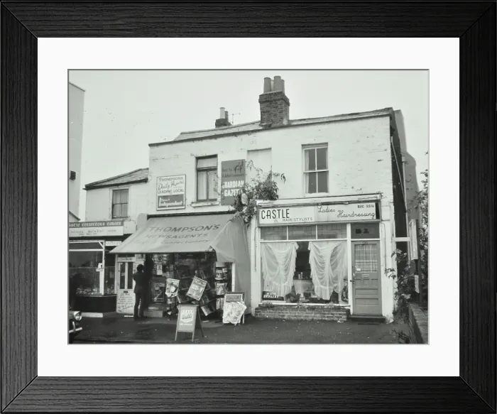 Framed Print : 399-401 High Road, Woodford Green, Redbridge, London: front elevations, 1970. Creator: Unknown Framed Print : 399-401 High Road, Woodford Green, Redbridge, London: front elevations, 1970. Creator: Unknown