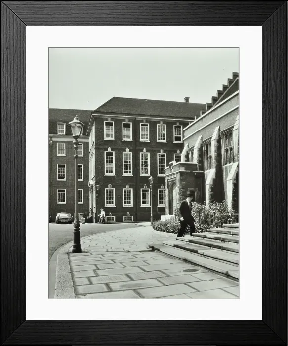 Framed Print : 10 South Square, Grays Inn, London, 1969. Creator: Unknown Framed Print : 10 South Square, Grays Inn, London, 1969. Creator: Unknown