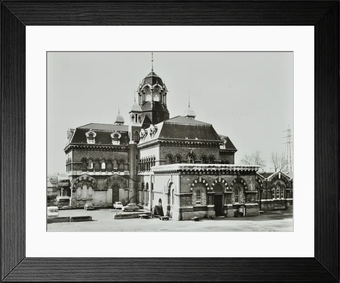 Framed Print : Abbey Mills Pumping Station, Newham, London: exterior, 1968. Creator: Unknown