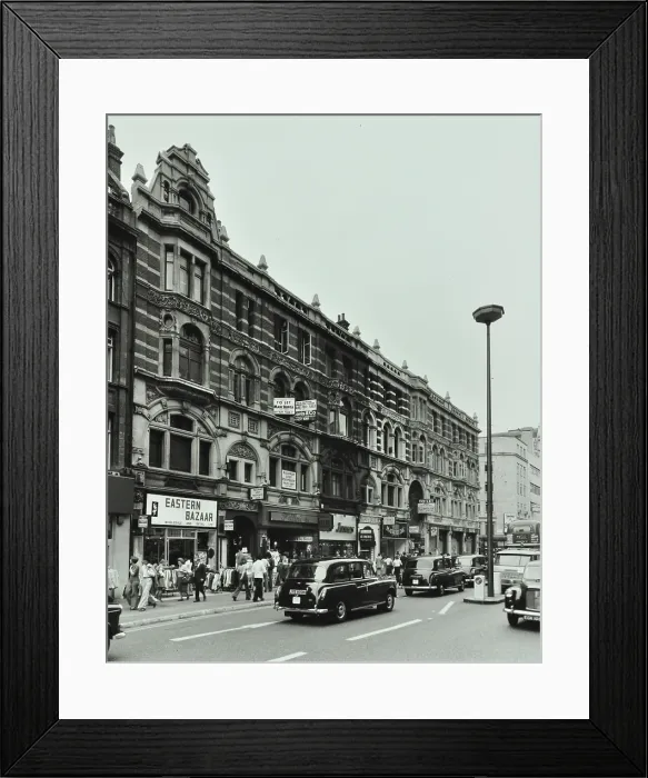 Framed Print : 109-125 Oxford Street, Westminster LB, London: front elevations, 1976. Creator: Unknown Framed Print : 109-125 Oxford Street, Westminster LB, London: front elevations, 1976. Creator: Unknown