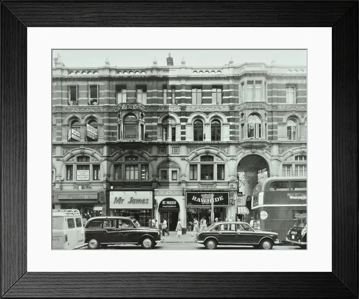 Framed Print : 113-117 Oxford Street, London: front elevations, 1976. Creator: Unknown Framed Print : 113-117 Oxford Street, London: front elevations, 1976. Creator: Unknown