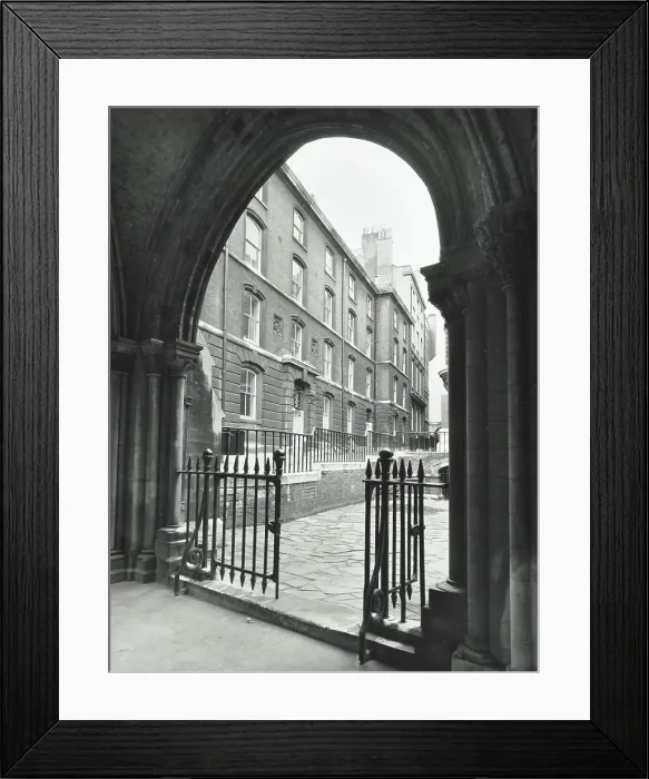 Framed Print : 1-3 Doctor Johnson's Buildings, Inner Temple Lane, London. Creator: Unknown. 1-3 Doctor Johnson's Buildings, Inner Temple Lane, London. Creator: Unknown Framed Print : 1-3 Doctor Johnson's Buildings, Inner Temple Lane, London. Creator: Unknown. 1-3 Doctor Johnson's Buildings, Inner Temple Lane, London. Creator: Unknown