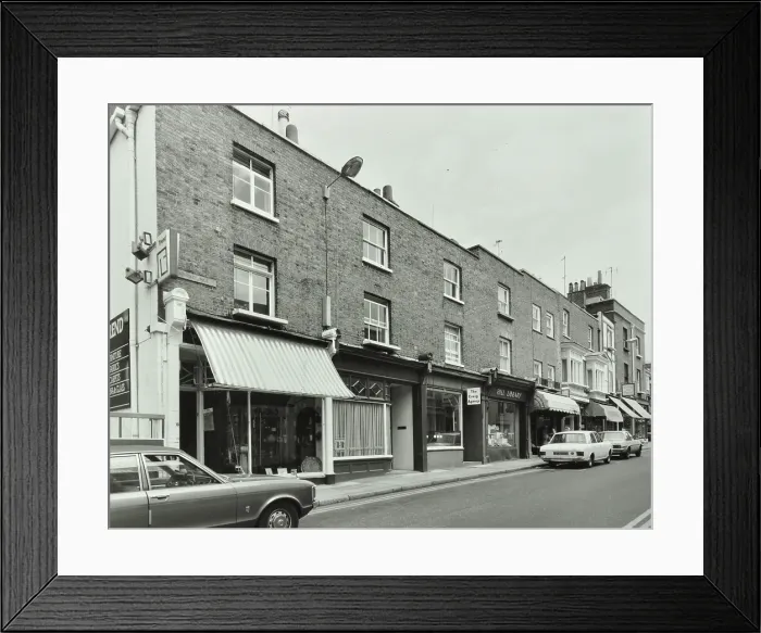 Framed Print : 10-26 Richmond Hill, Richmond, London: front elevations, 1977. Creator: Unknown Framed Print : 10-26 Richmond Hill, Richmond, London: front elevations, 1977. Creator: Unknown
