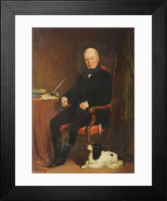 Framed Print : James Hardie, c1859. Creator: John Phillip Framed Print : James Hardie, c1859. Creator: John Phillip