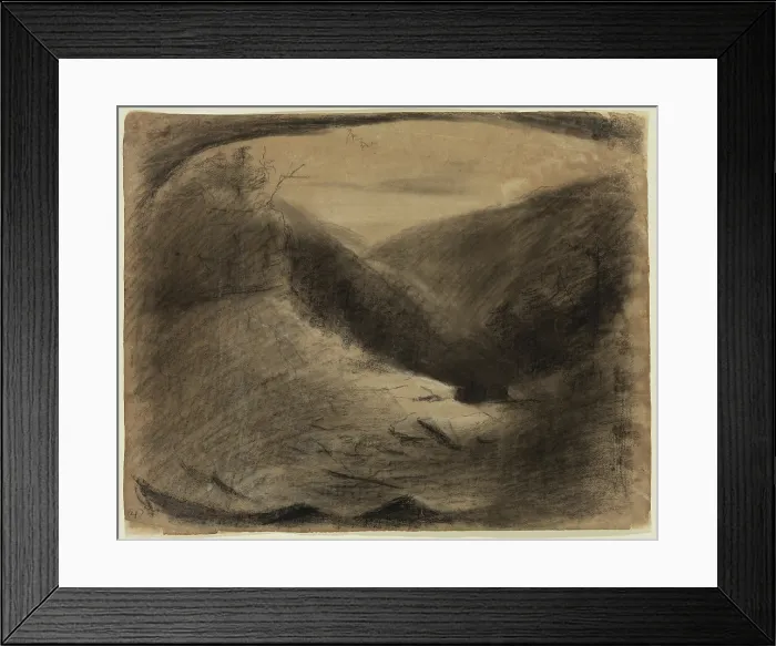 Framed Print : Falls of the Kaaterskill, 1825 or 1826. Creator: Thomas Cole Framed Print : Falls of the Kaaterskill, 1825 or 1826. Creator: Thomas Cole