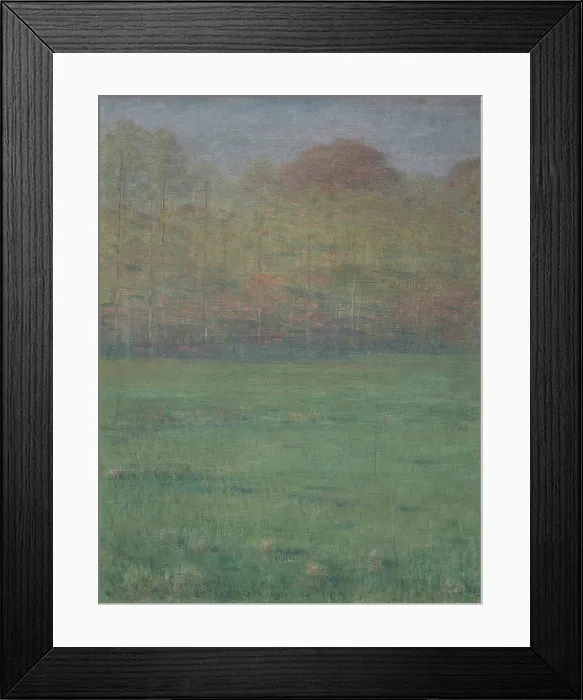 Framed Print : Autumn, 1893. Creator: Dwight William Tryon Framed Print : Autumn, 1893. Creator: Dwight William Tryon