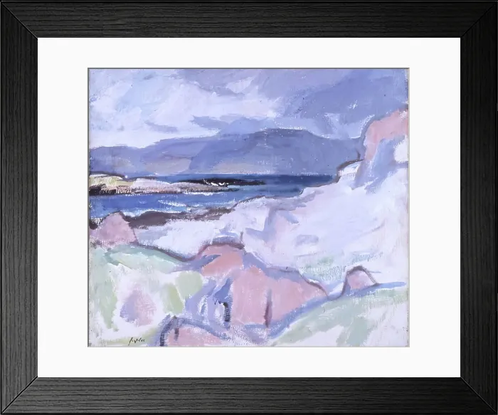 Framed Print : Iona, Pink Rocks, 1920-1934. Creator: Samuel John Peploe Framed Print : Iona, Pink Rocks, 1920-1934. Creator: Samuel John Peploe