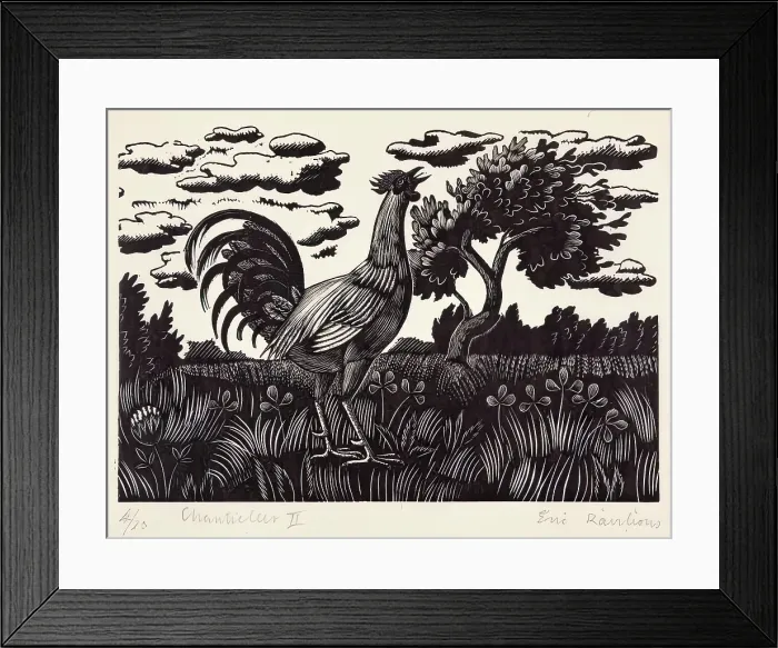 Framed Print : Chanticleer II, c1931. Creator: Eric Ravilious Framed Print : Chanticleer II, c1931. Creator: Eric Ravilious