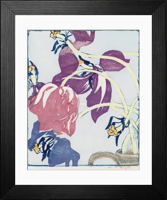 Framed Print : Dead Tulips, 1910-1940. Creator: Mabel Alington Royds Framed Print : Dead Tulips, 1910-1940. Creator: Mabel Alington Royds
