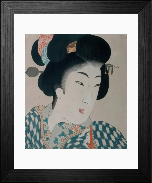 Framed Print : Jidai Kagami-Meiji (Mirror of the Ages-Meiji Era), c1897. Creator: Unknown Framed Print : Jidai Kagami-Meiji (Mirror of the Ages-Meiji Era), c1897. Creator: Unknown
