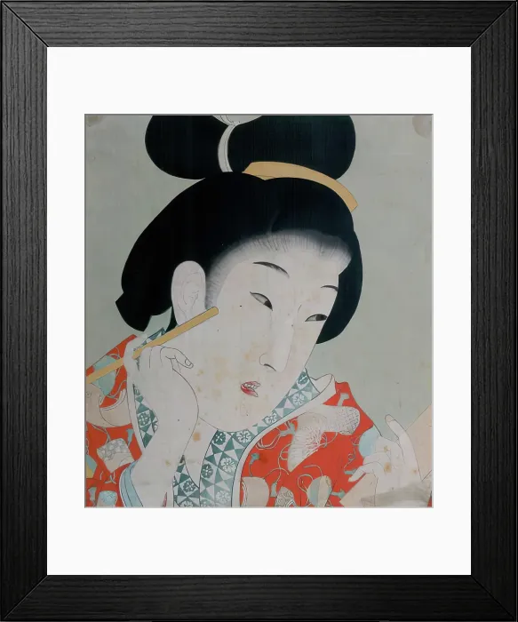 Framed Print : Jidai Kagami-Jokyo no koro (Mirror of the Ages-Jokyo Era), c1897. Creator: Unknown Framed Print : Jidai Kagami-Jokyo no koro (Mirror of the Ages-Jokyo Era), c1897. Creator: Unknown
