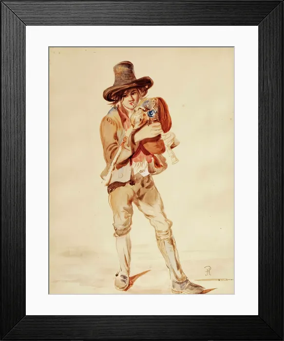 Framed Print : A Spanish Boy, c1850s. Creator: John Phillip Framed Print : A Spanish Boy, c1850s. Creator: John Phillip