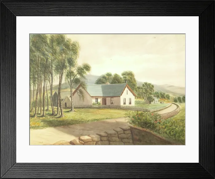 Framed Print : Monaltrie Cottage, Balmoral, 1875-1893. Creator: George Washington Wilson Framed Print : Monaltrie Cottage, Balmoral, 1875-1893. Creator: George Washington Wilson
