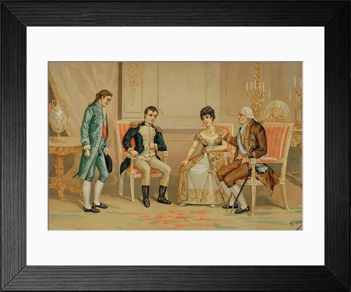 Framed Print : Charles IV of Spain, together with Queen consort Maria Luisa of Parma... 1892. Creator: Unknown Framed Print : Charles IV of Spain, together with Queen consort Maria Luisa of Parma... 1892. Creator: Unknown