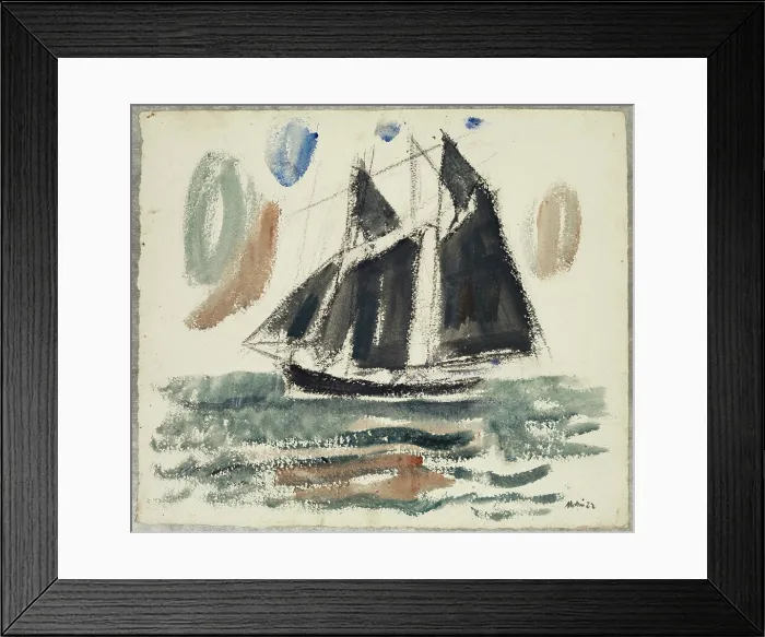 Framed Print : Nova Scotian, 1922. Creator: John Marin Framed Print : Nova Scotian, 1922. Creator: John Marin