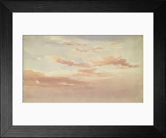 Framed Print : Study of Clouds, c1840s. Creator: John Phillip Framed Print : Study of Clouds, c1840s. Creator: John Phillip