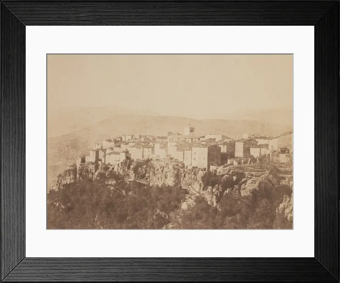 Framed Print : St. Cezaire-sur-Siagne, c1852. Creator: Charles Negre Framed Print : St. Cezaire-sur-Siagne, c1852. Creator: Charles Negre