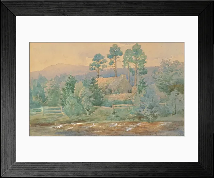 Framed Print : Rothiemurchas, 1861. Creator: Unknown Framed Print : Rothiemurchas, 1861. Creator: Unknown