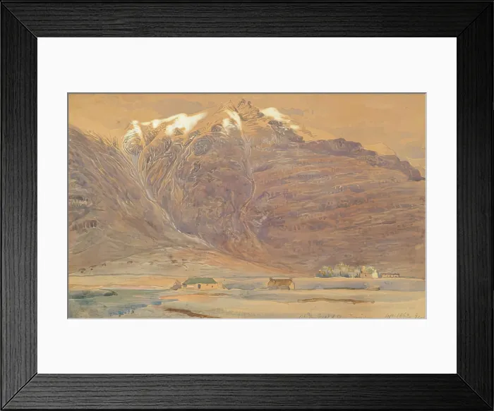 Framed Print : At the Head of Glen Torridon, 1862. Creator: Unknown Framed Print : At the Head of Glen Torridon, 1862. Creator: Unknown