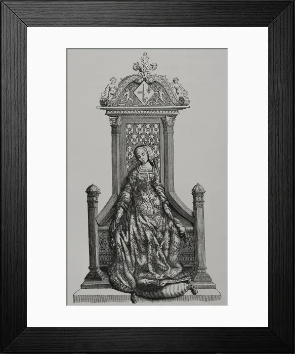 Framed Print : Louise of Savoy, (1476-1531), Regent of France, Mother of King Francis I of France, 1877. Creator: Unknown Framed Print : Louise of Savoy, (1476-1531), Regent of France, Mother of King Francis I of France, 1877. Creator: Unknown